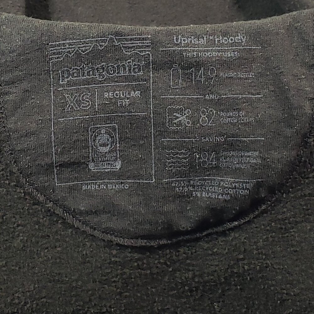 Patagonia Logo Uprisal Hoody / Pullover Hoodie, size XS - Picture 5 of 6